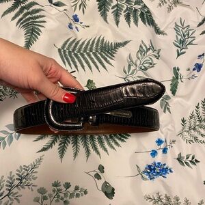 Black Ralph Lauren belt